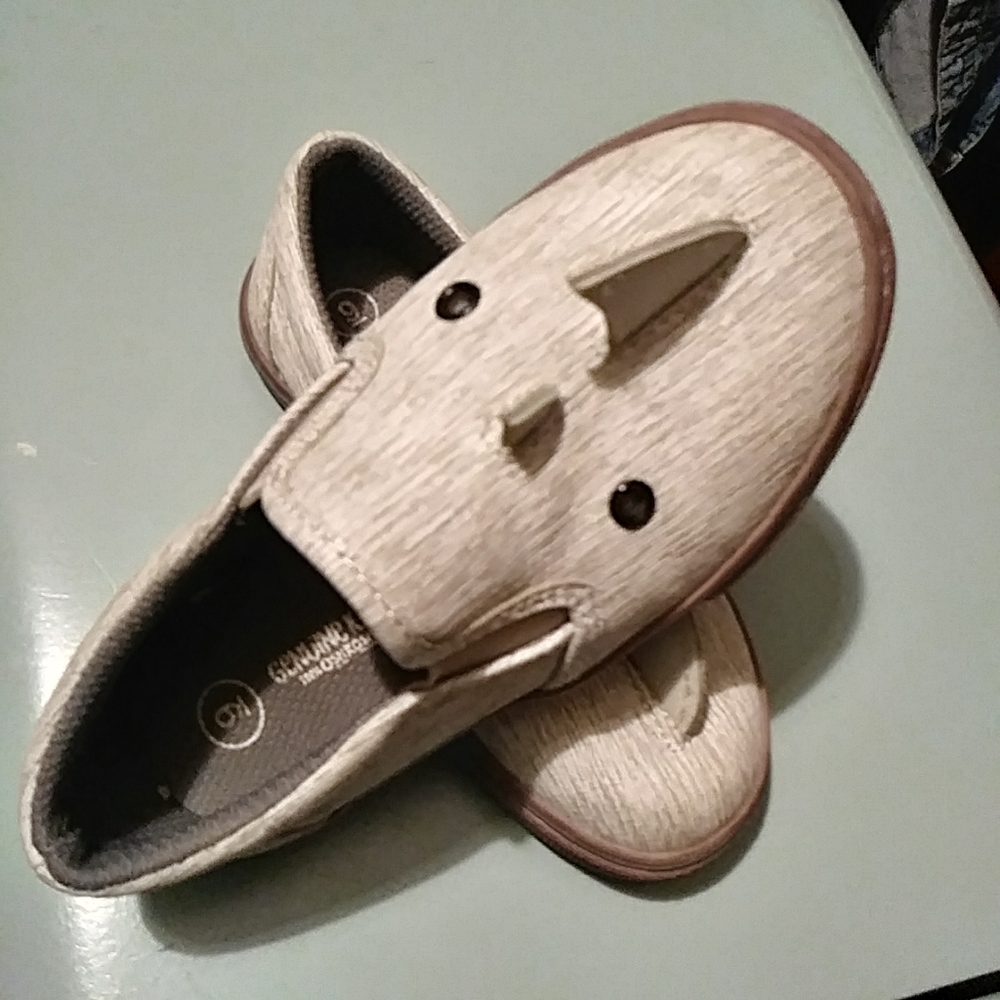 Rhinoceros Slip On Toddler Shoes • Size 9